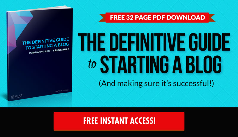 Definitive Guide to Starting a Blog