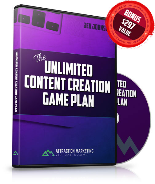 Unlimited Content Creation Game Plan