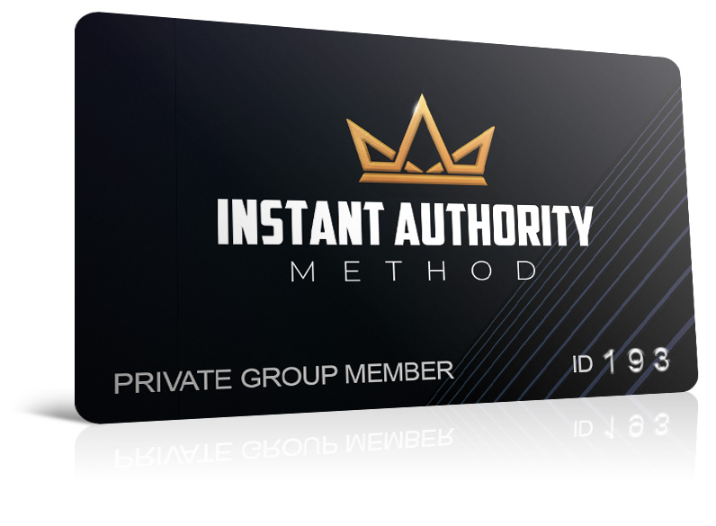 Private Members ONLY Facebook Group
