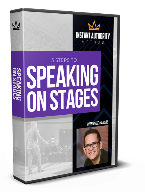 3 Steps to Speaking on Stages 