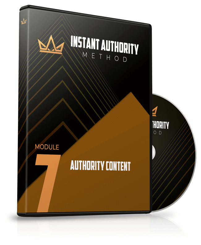 Module 7 - Authority Content